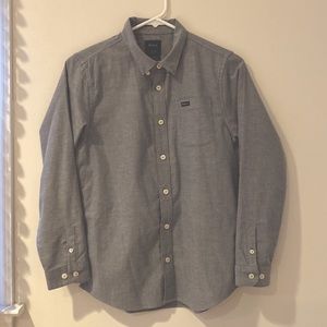 Boys RVCA button down collared shirt